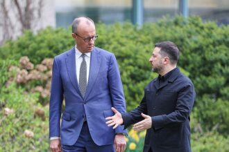 Selenskyj von Merz im Kanzleramt empfangen