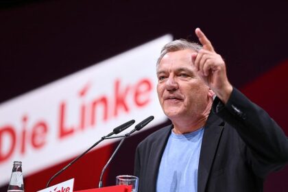 Van Aken kündigt Rückzug als Linken-Chef im Juni an